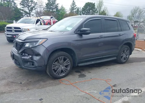 2020 Honda Passport Awd Ex-L z USA, uszkodzony, nr VIN 5FNYF8H5XLB018060